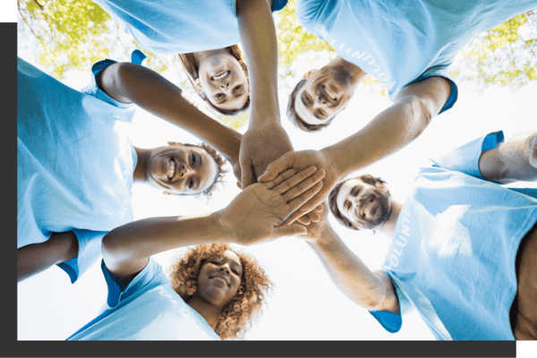 Group of volunteers