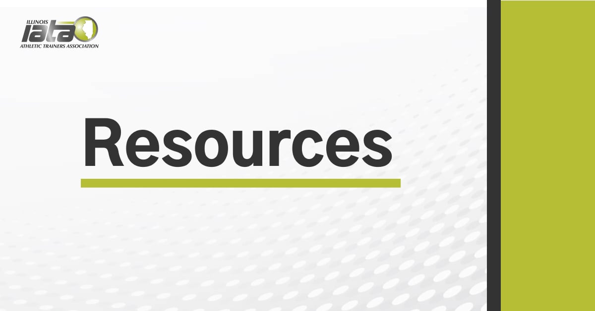 Resources Illinois Athletic Training License IATA